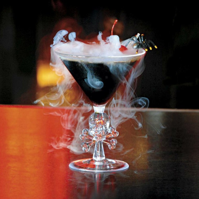 cocktail halloween magie noire base martini