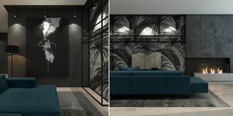 couleur design gris decoration interieur salon