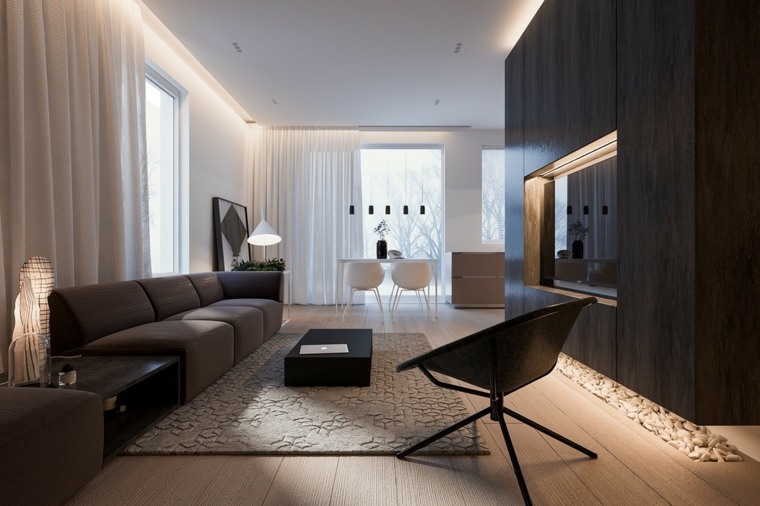 déco de maison minimaliste meubles salon design interieur