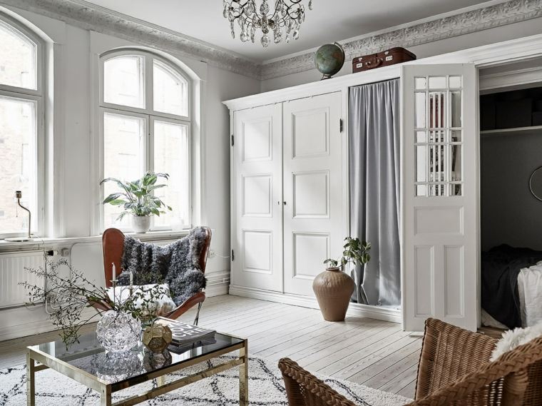idée déco salon design nordique meubles contemporains