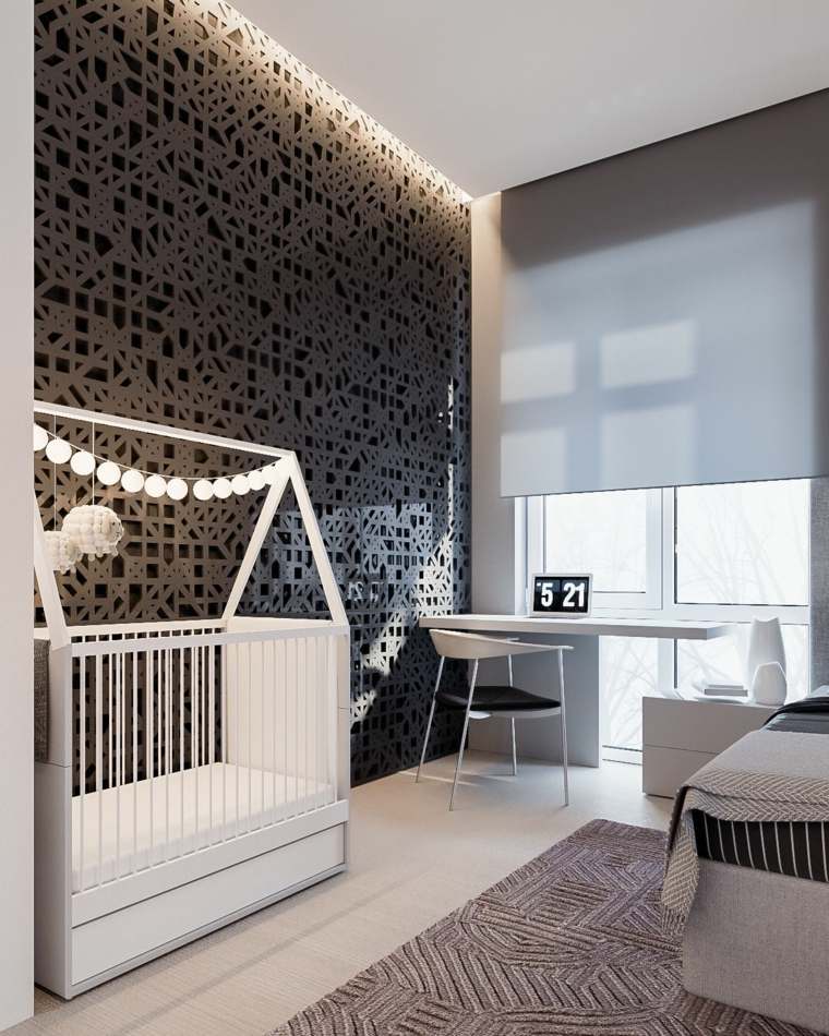 photo maison design minimaliste idee chambre bebe 