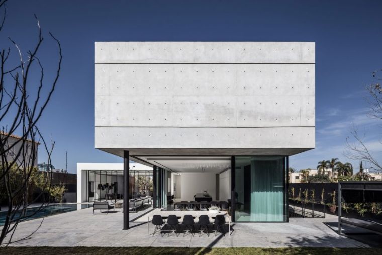 photo de maison de luxe moderne architecte villa