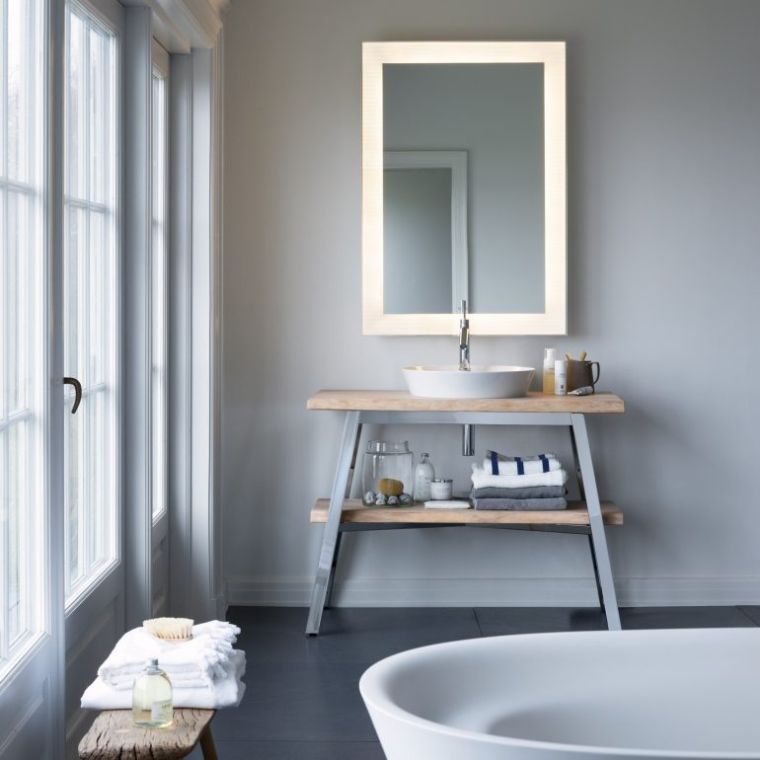salle de bain déco campagne idee meubles modernes