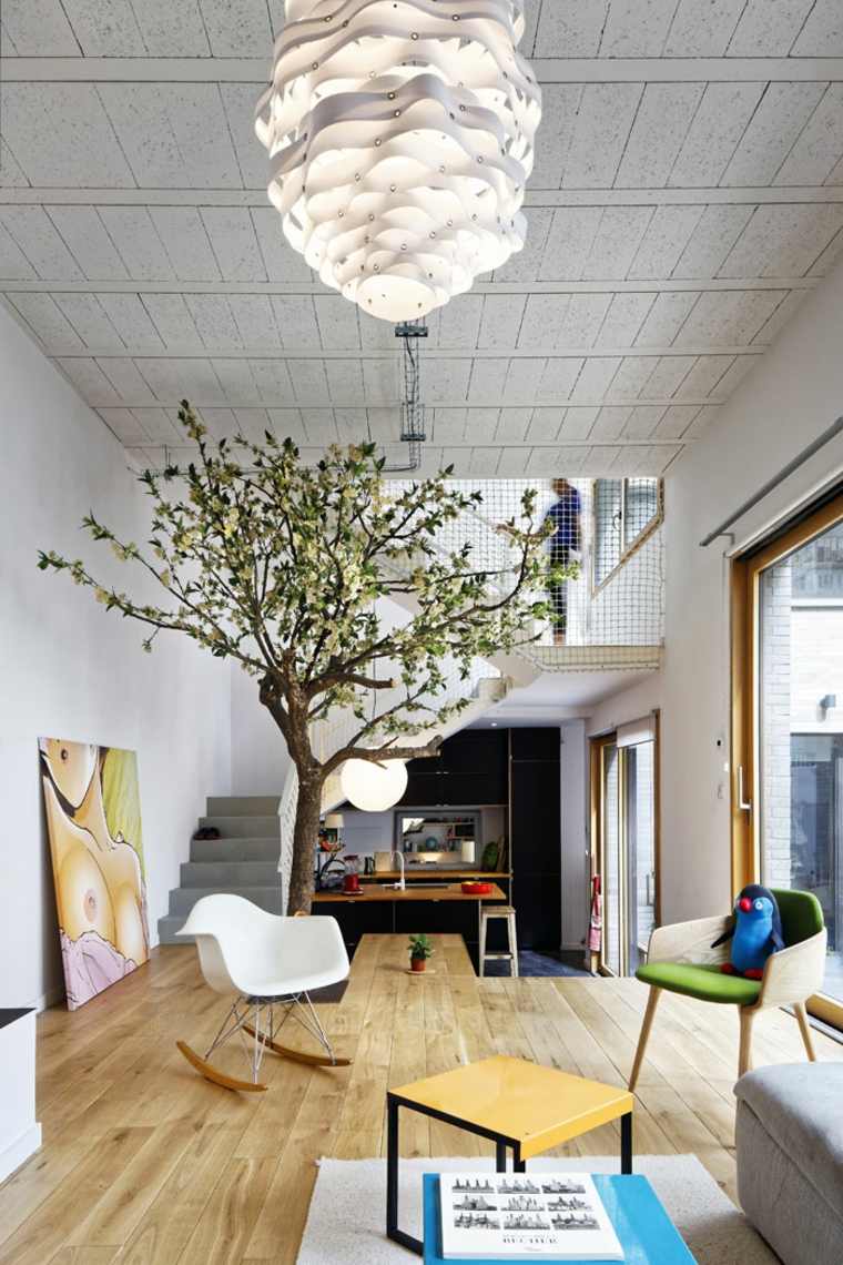table gain de place moderne appartement design photo interieur
