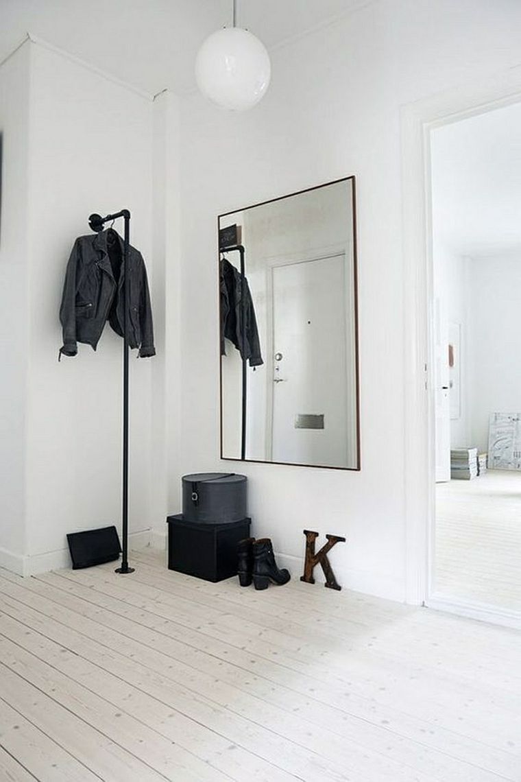 entree moderne mobilier minimaliste style scandinave