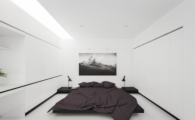  ambiance zen decoration chambre art minimaliste
