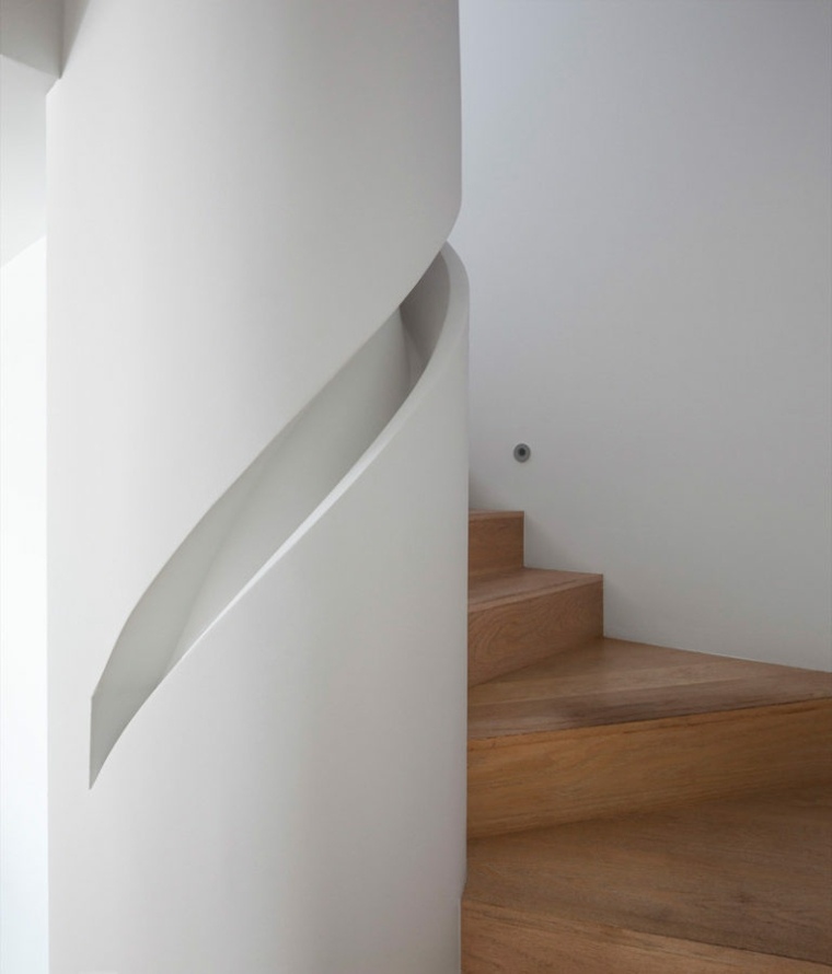 main courante escalier bois design interieur intergree