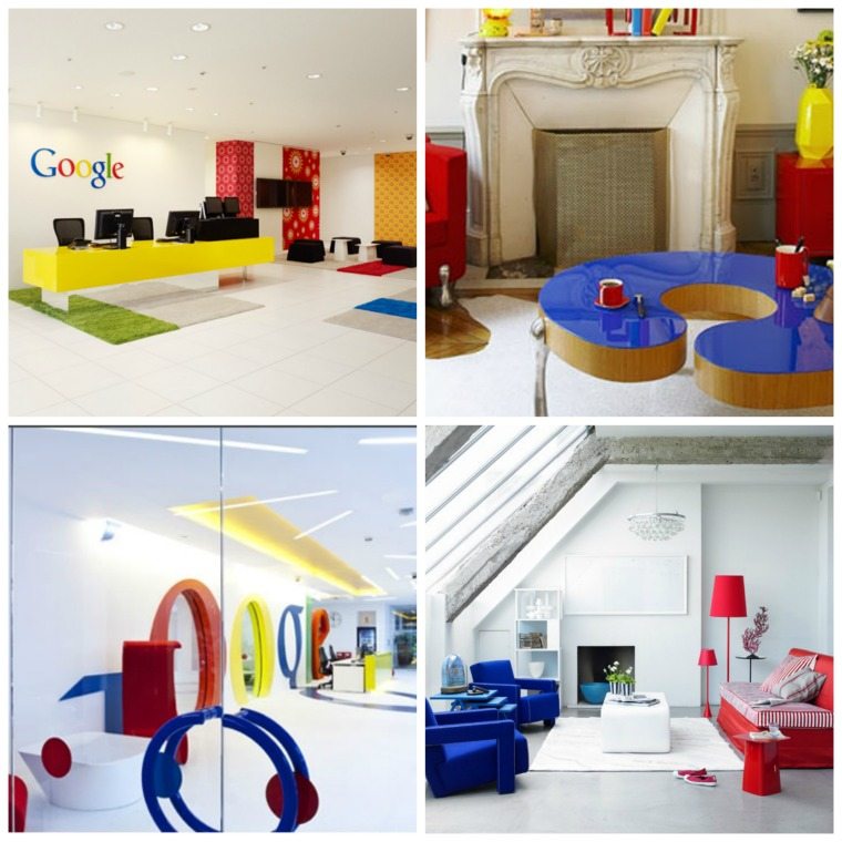 couleur primaire intérieur bureau google japon