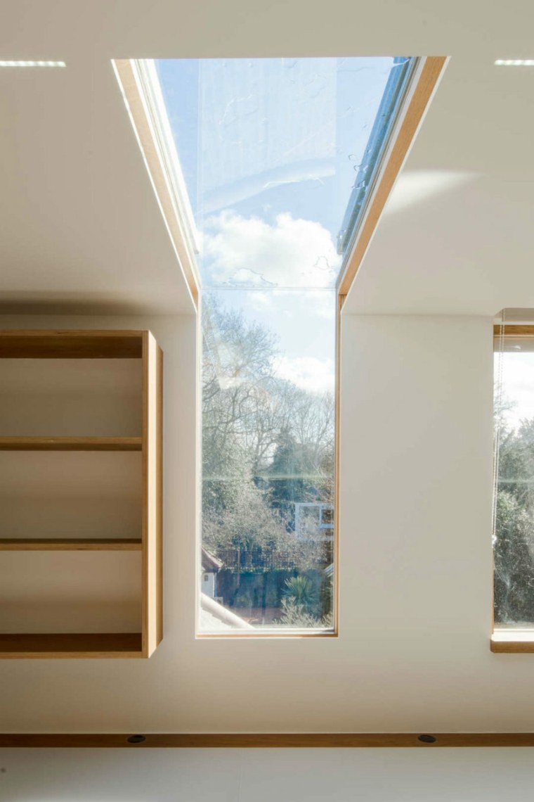 modele fenetre de toit vitre et bois maison architecte toit vitré