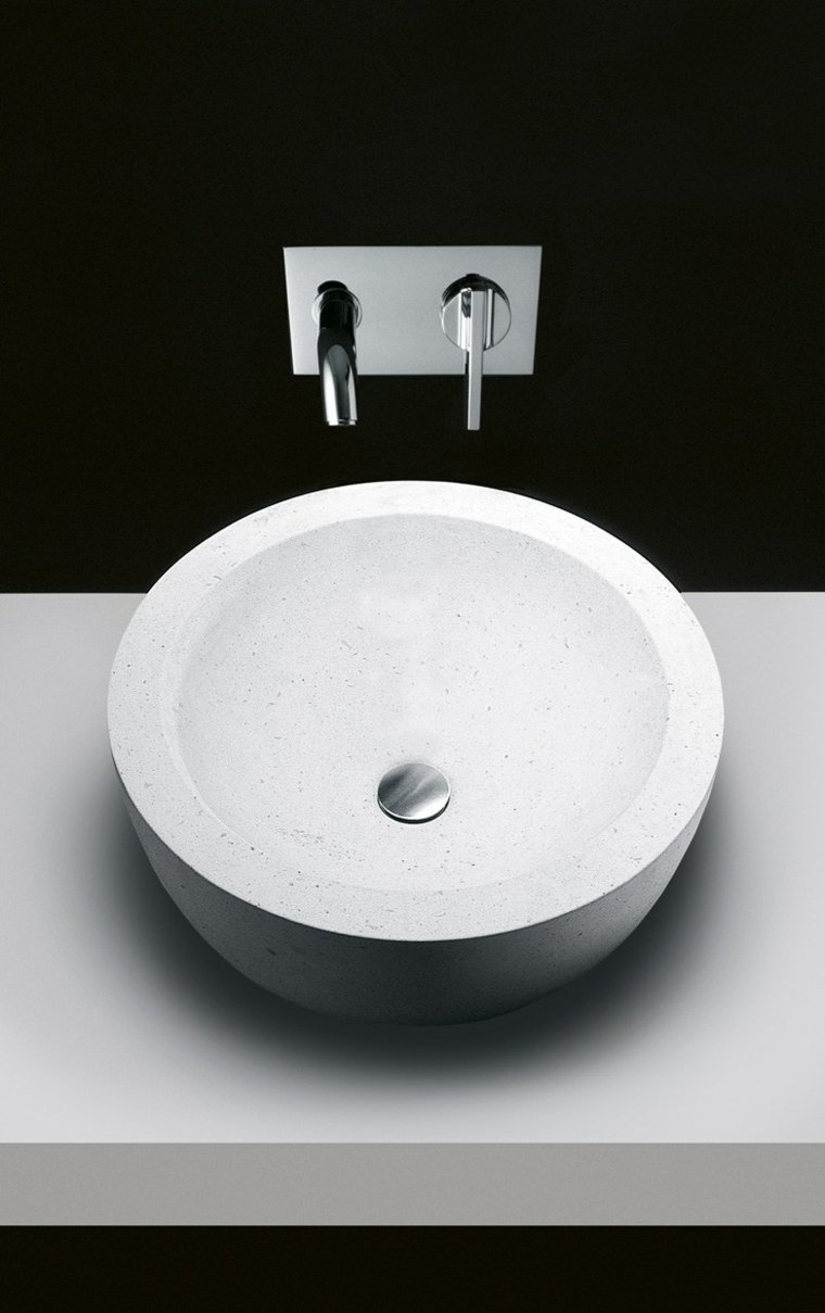 vasque pierre naturelle lavabo idées design tendance