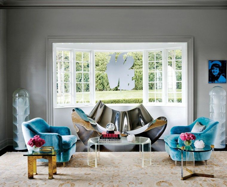 quelle couleur pour un salon style moderne mobilier deco luxe 