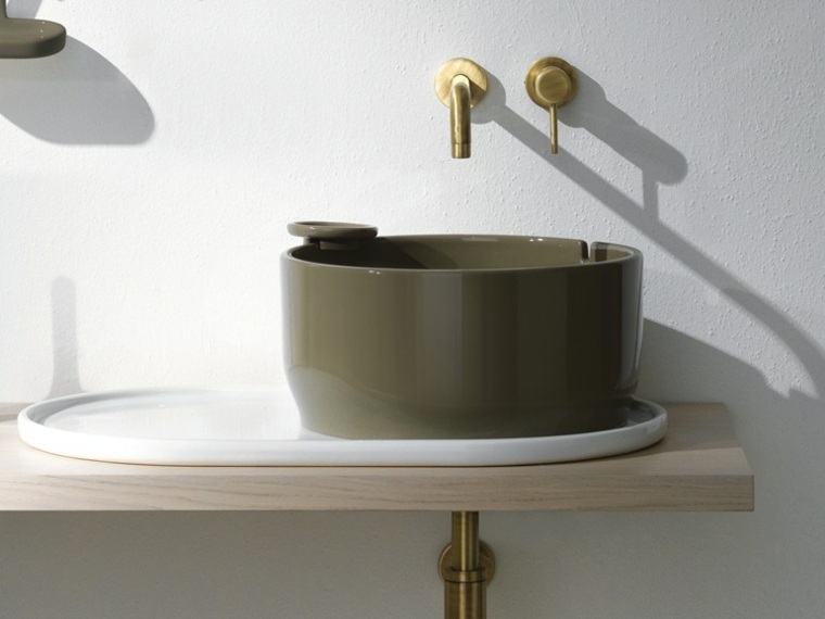 vasque lavabo moderne idée salle de bains évier intérieur moderne