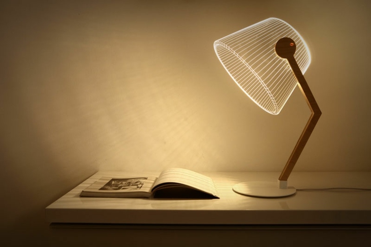 acrylique lampe bureau originale mystifiante