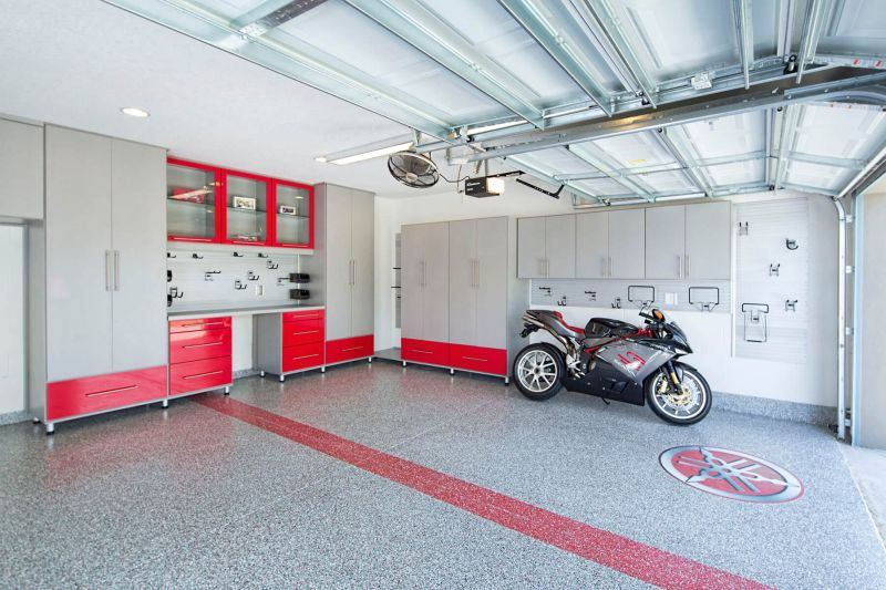 amenagement garage moto maison espace cabinets
