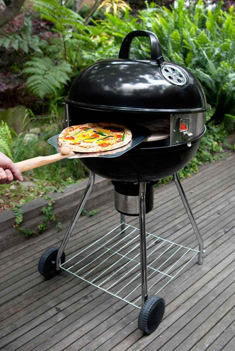 barbecue roulette exterieur four pizza coin repas pique nique exterieur