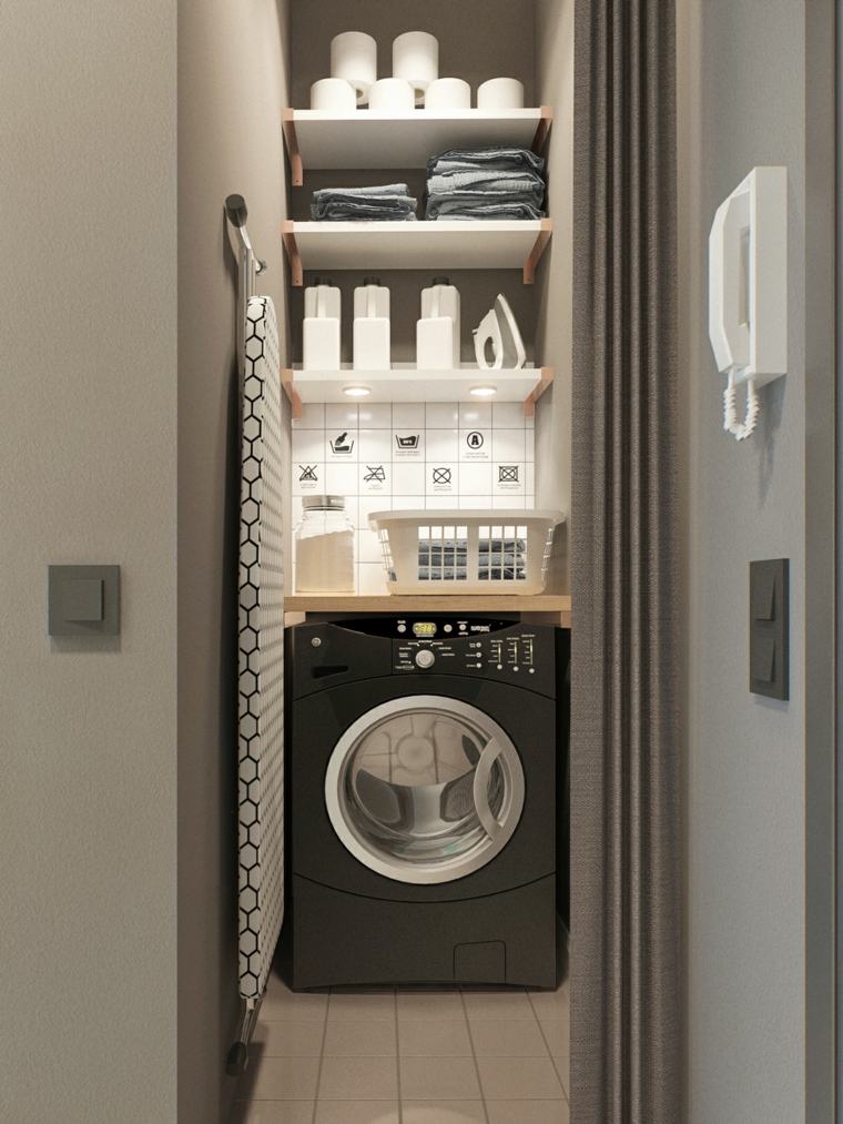 Cache machine à laver et sèche linge : 24 idées astucieuses