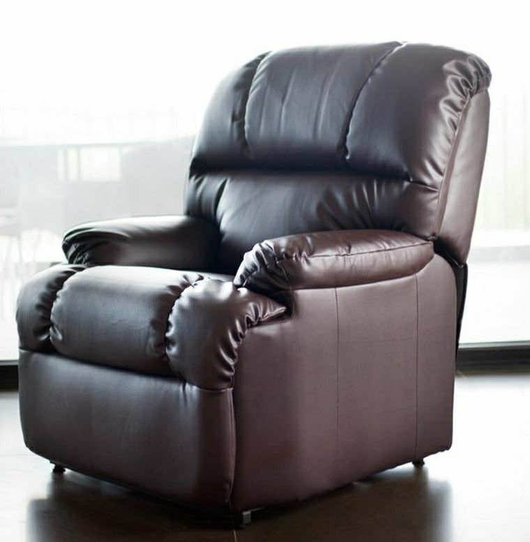 fauteuil massant cuir decoration pas cher mobilier design chaises salon idee