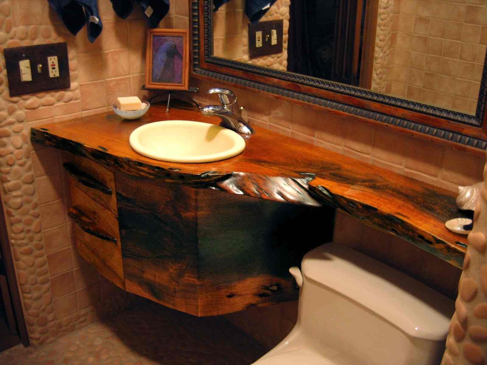 lavabo unique salle de bains moderne