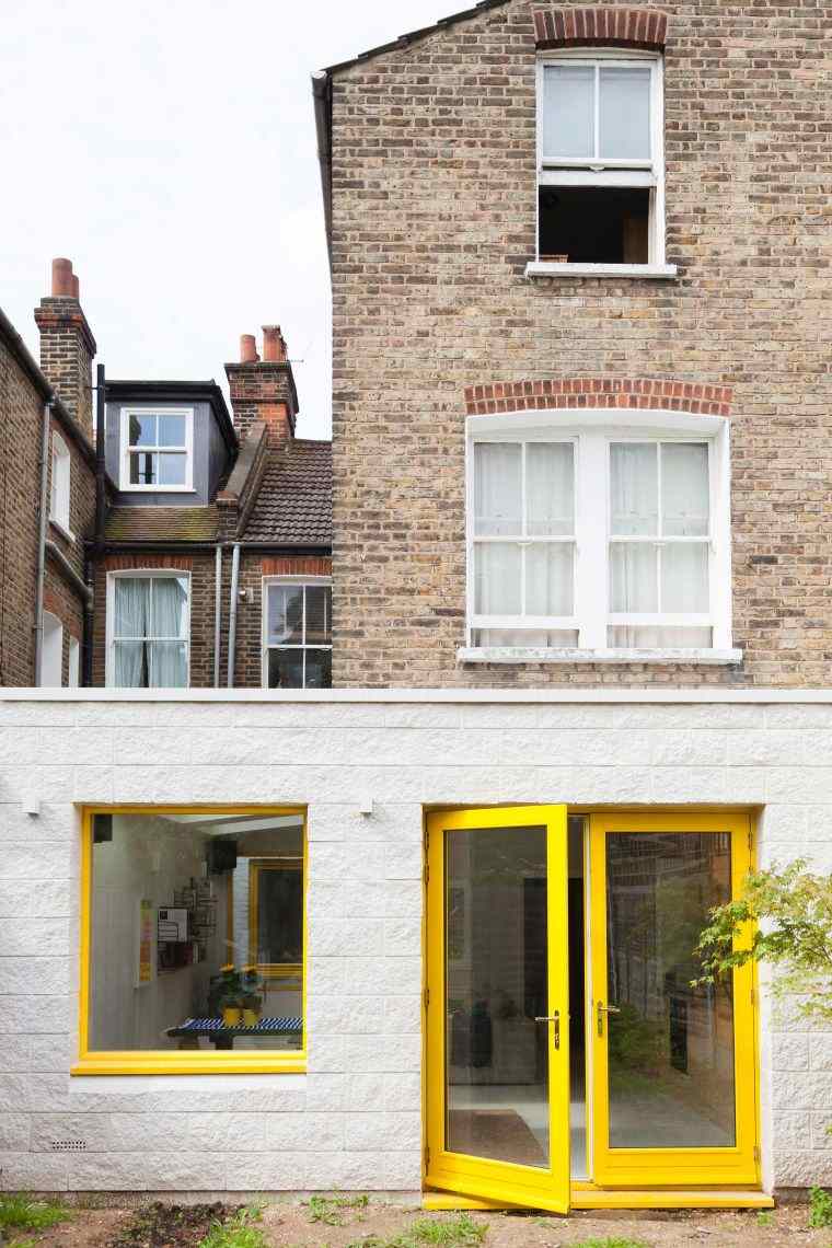 idee agrandissement maison extension d'architecte modele porte fenetre