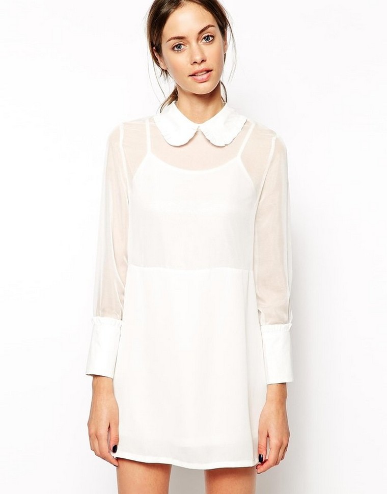 robe blanche mode tendance femme 2017 mode idée