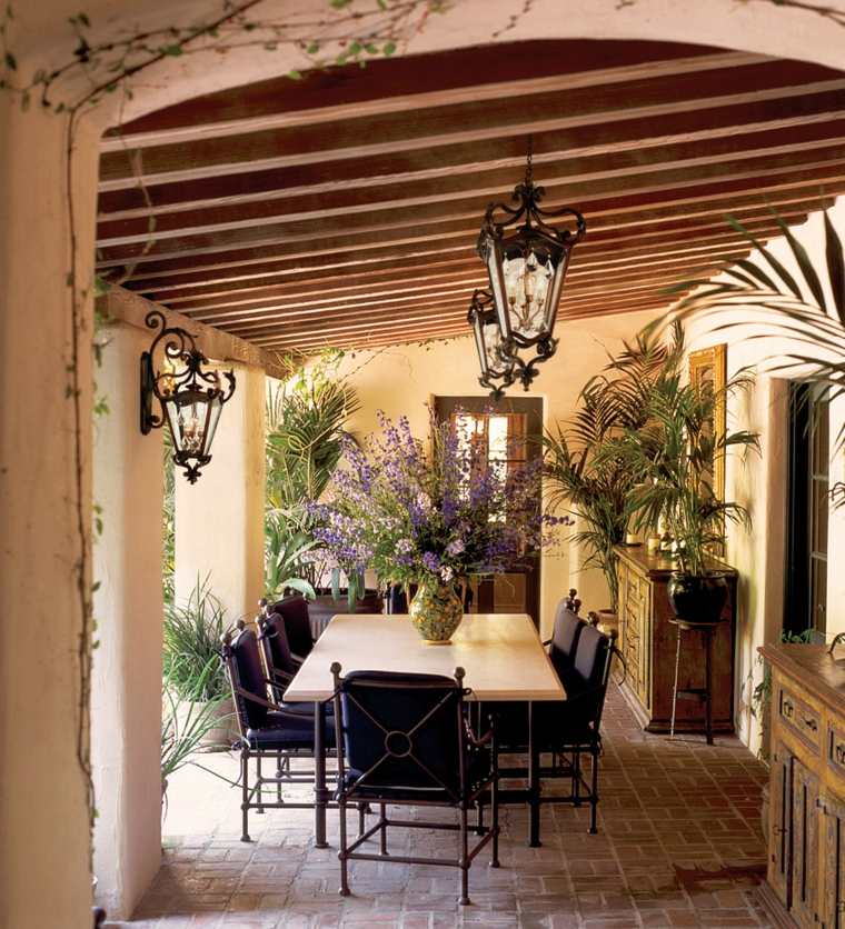abri de terrasse style toscan ambiance chic italienne