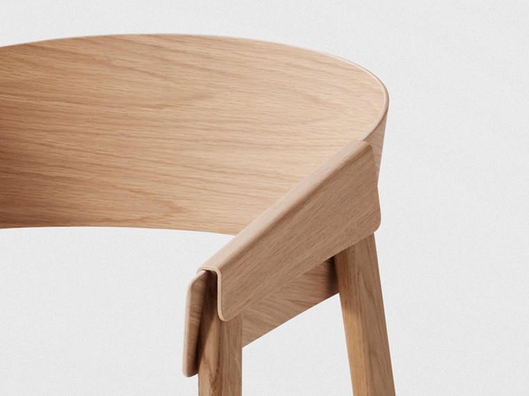 chaise bois design intérieur moderne idée aménager espace design