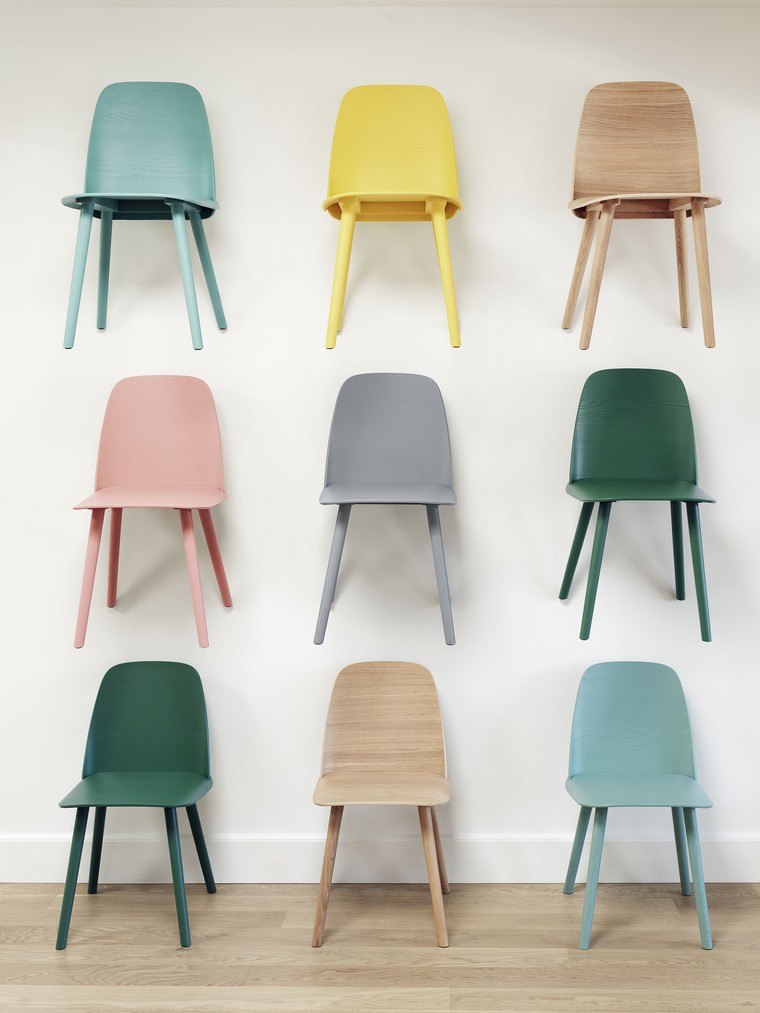 design intérieur idée mobilier salle à manger nordique chaise bois