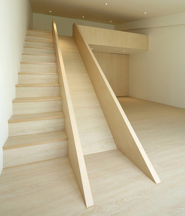 escalier en bois design intérieur contemporain moderne idée tendance