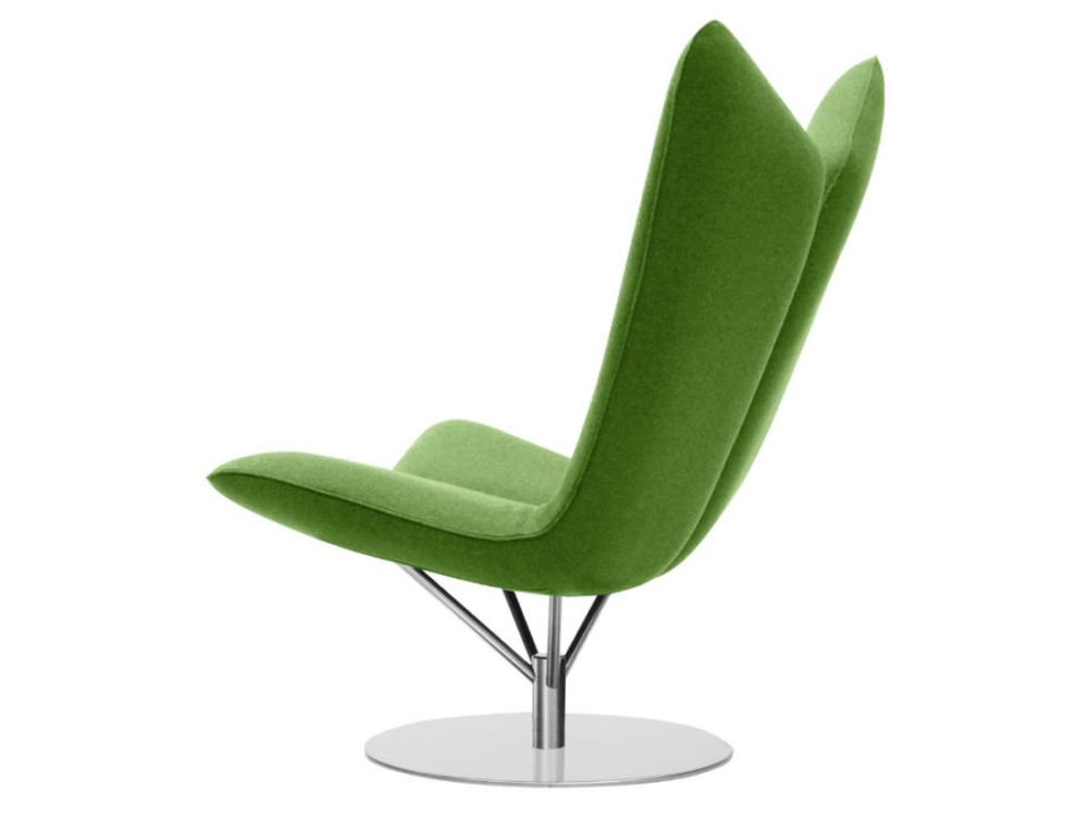 meuble vert chaise design fleur softline