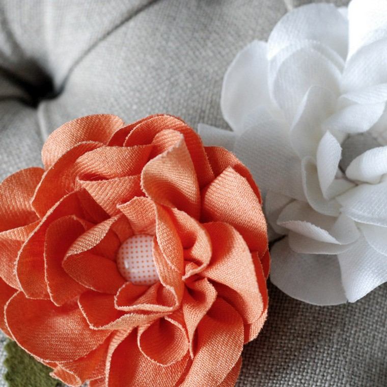 idée tissu creation diy fleurs tissu décorer espace idée originale