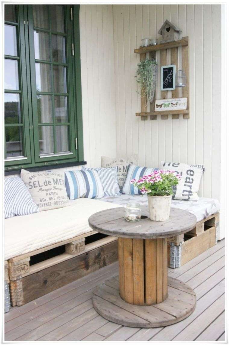 touret table pas cher meuble bois deco recup terrasse canape palette 
