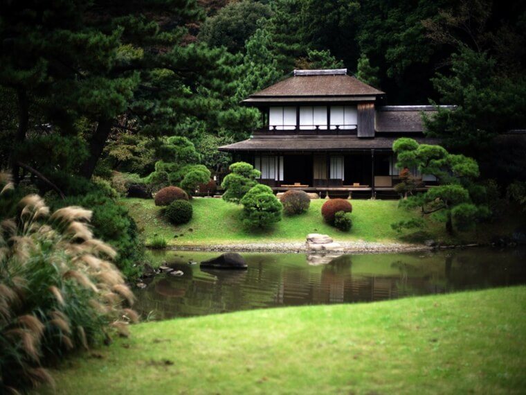 maison traditionnelle japonaise architecture-plan-interieur-deco-exterieur-idees