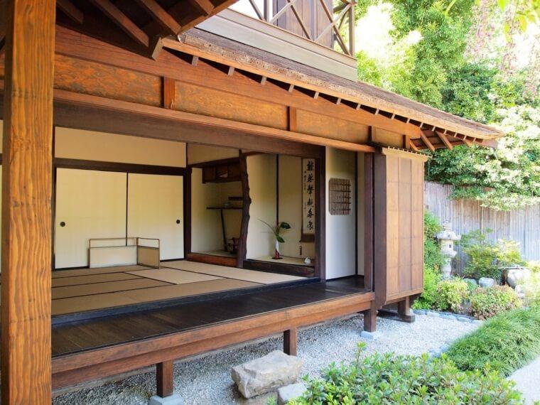 maison traditionnelle japonaise structure-maison-japon-tokonoma-deco-orientale