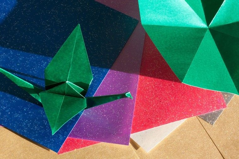 origami facile oiseau-origami-papier-idee-deco