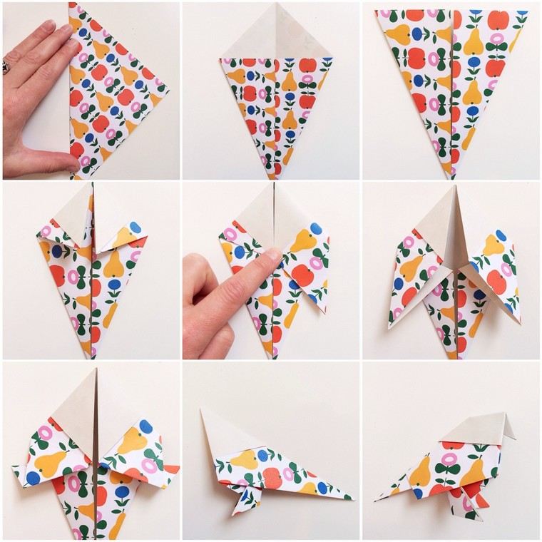 oiseau-papier-origami-facile-a-faire