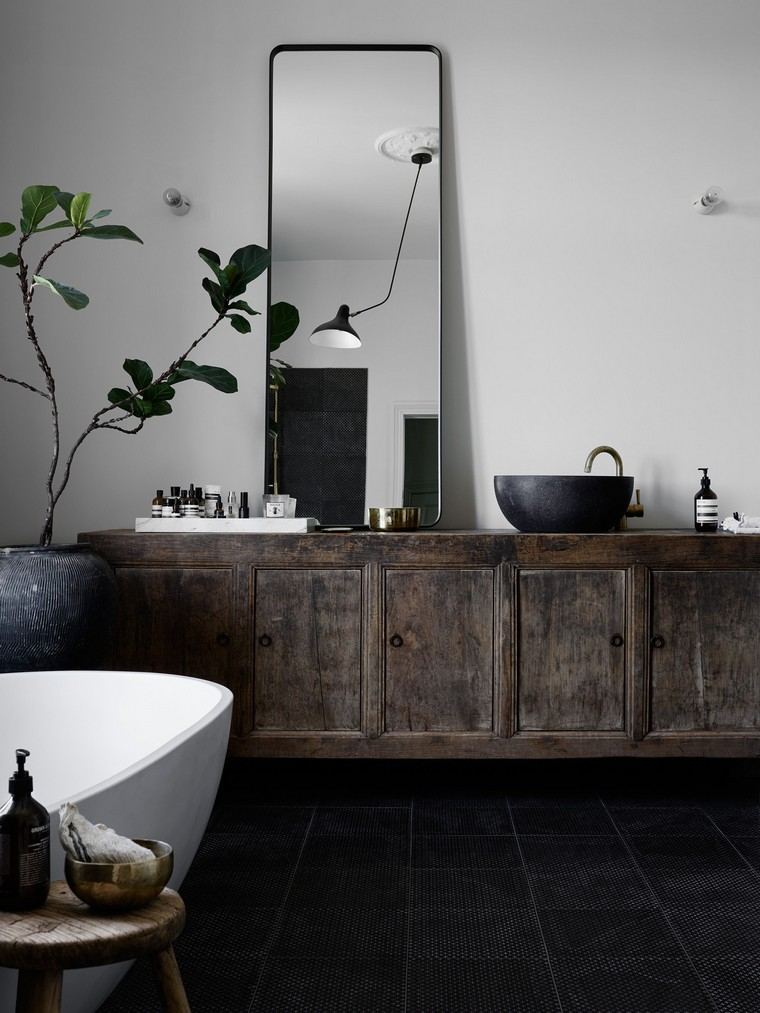 interieur-scandinave-salle-de-bain-mobilier-bois-baignoire
