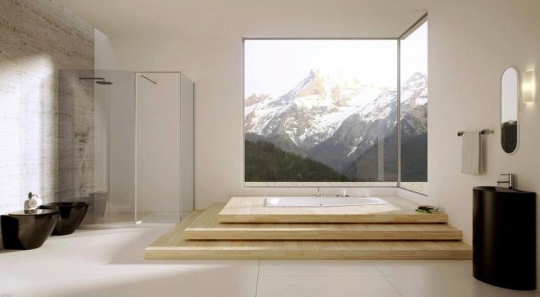 salle-de-bain-cocooning-vue-panoramique-montagne