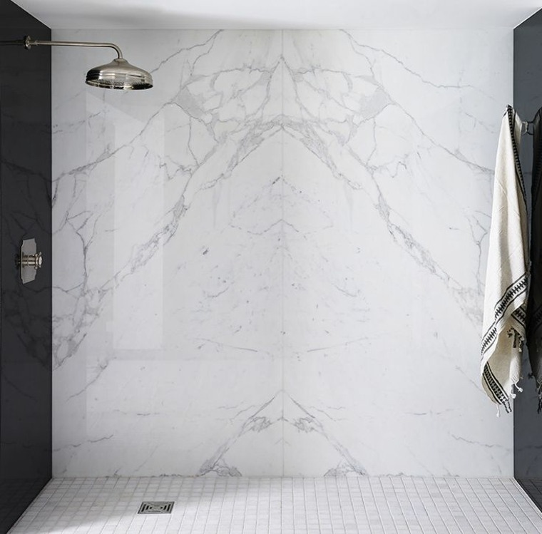 salle-de-douche-moderne-idee-deco-douche-italienne-paroi-verre-mur-marbre