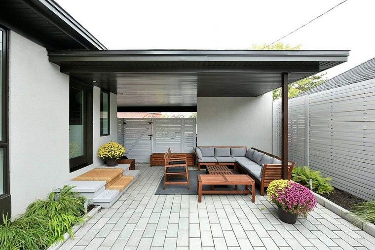 maison contemporaine ottawa terrasse design mobilier jardin