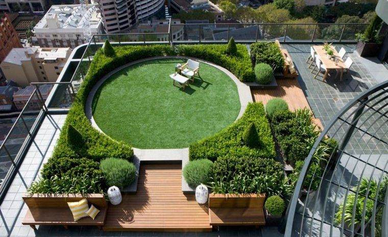 toit terrasse-jardin-plantes-panorama-ville