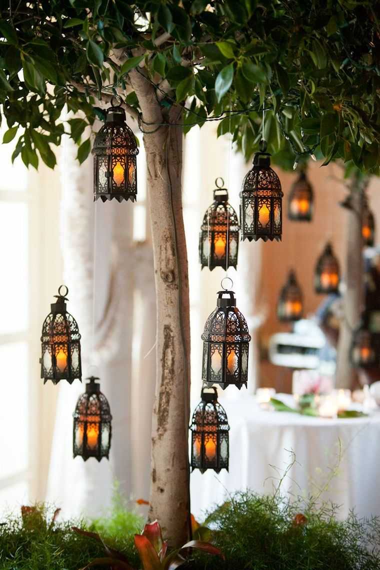 déco mariage oriental lanterne-accessoires-exterieur