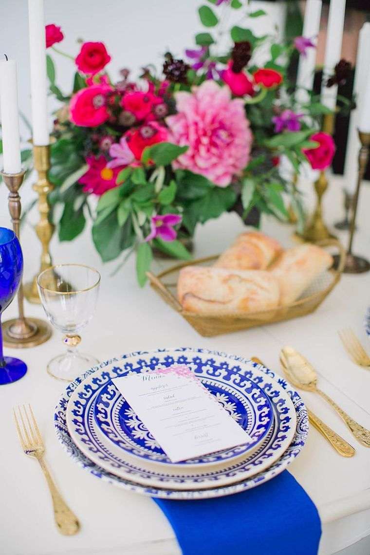 déco mariage oriental table-style-marocain-vaisselle