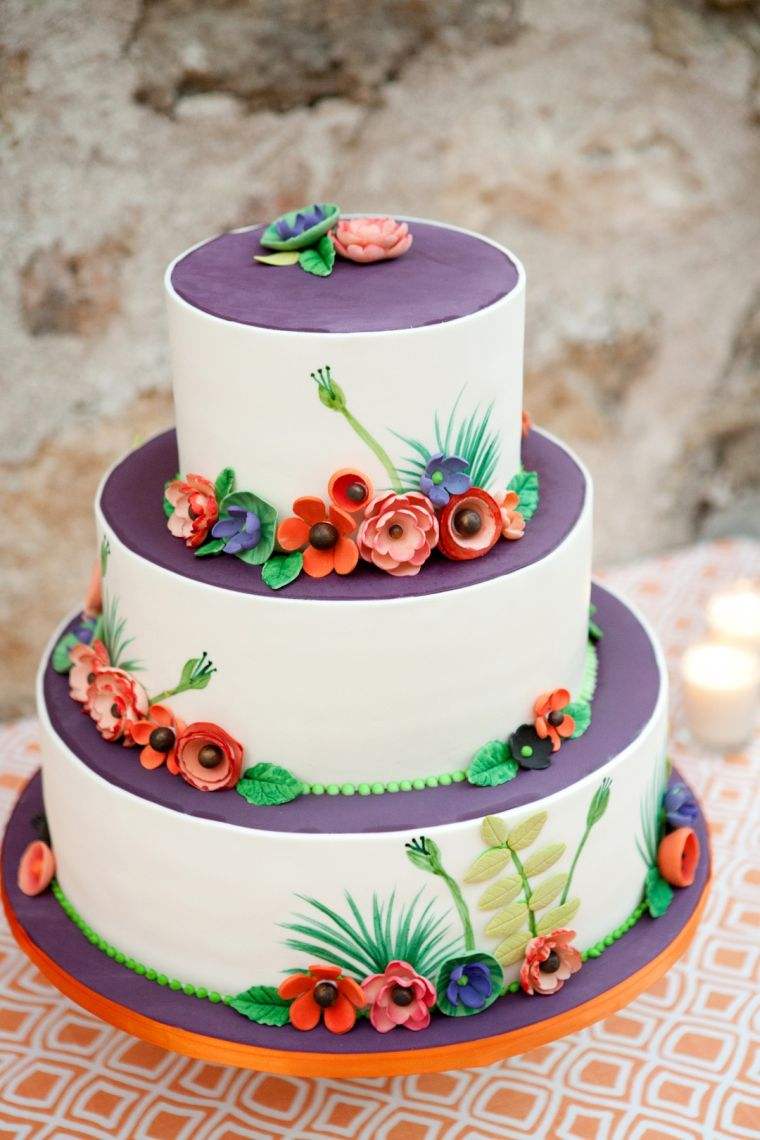gâteau de mariage original idees-modeles