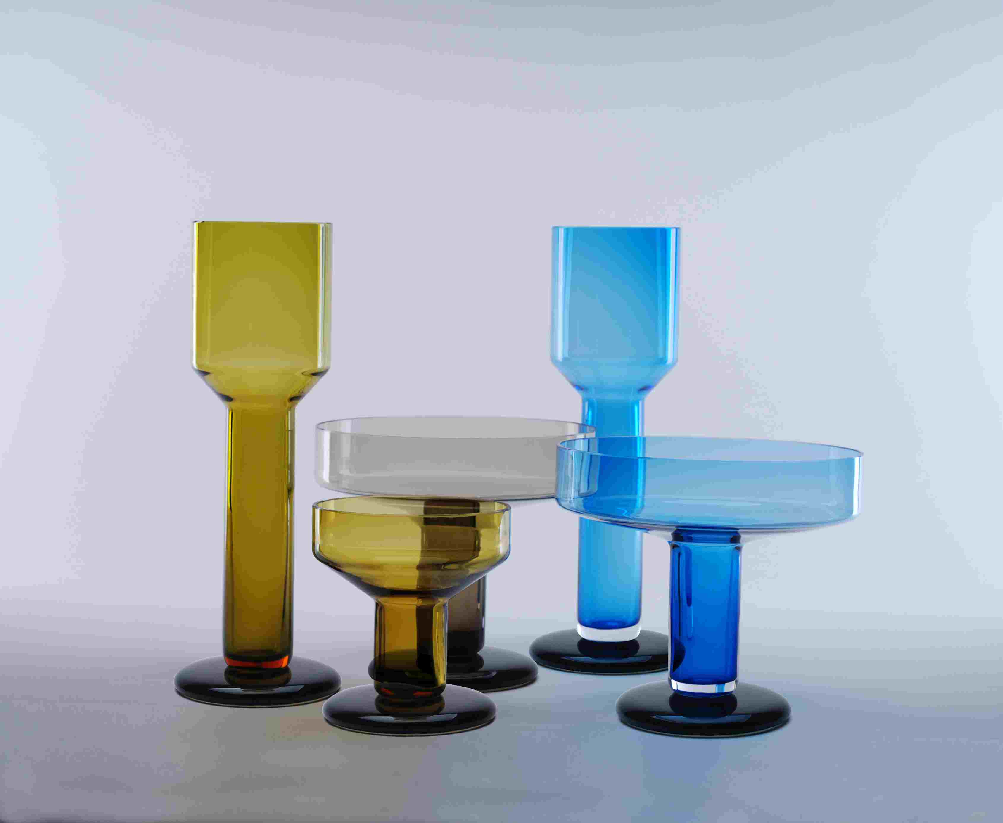 idée déco grand vase transparent design contemporain