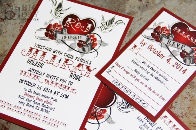 mariage-rockabilly-invitations-fete-rouge-blanc