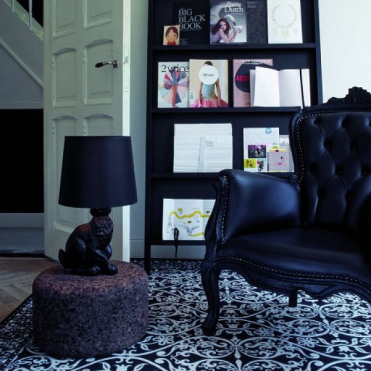 couleur noire peinture-deco-tendance-meubles-tendance