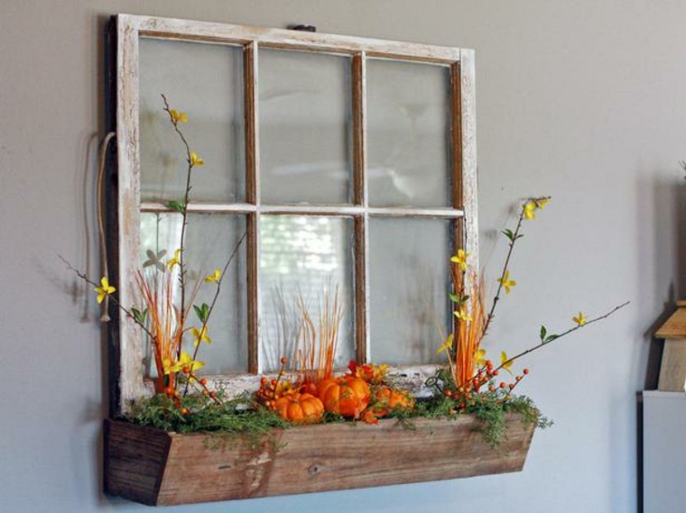 jardiniere fenetre-decoration-originale-automne