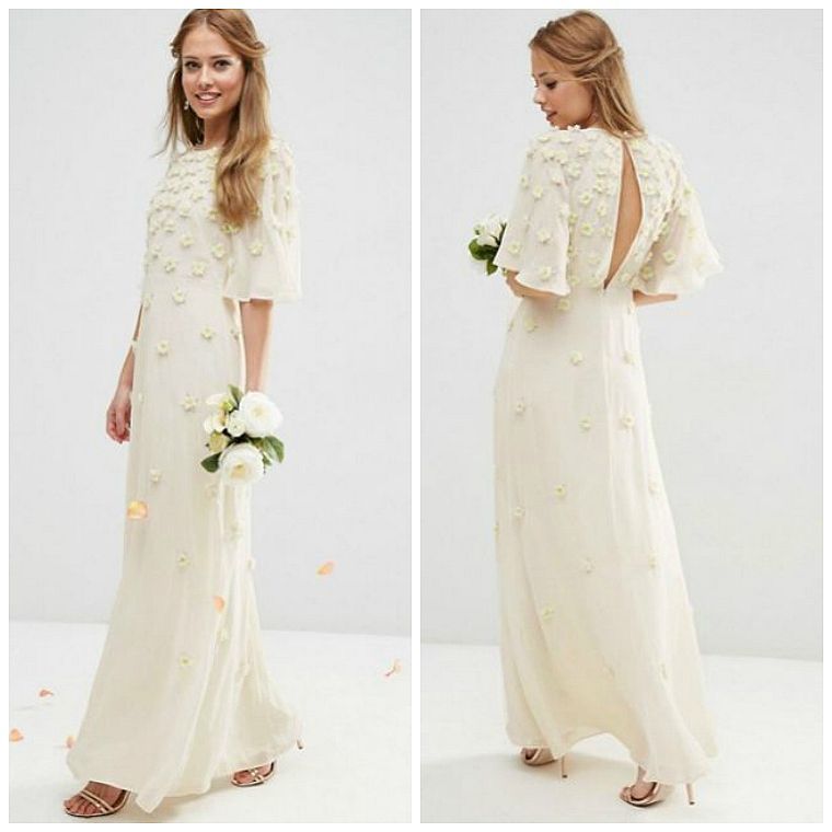 robes pour mariage style-boheme-chic-motif-floral-longue-assos