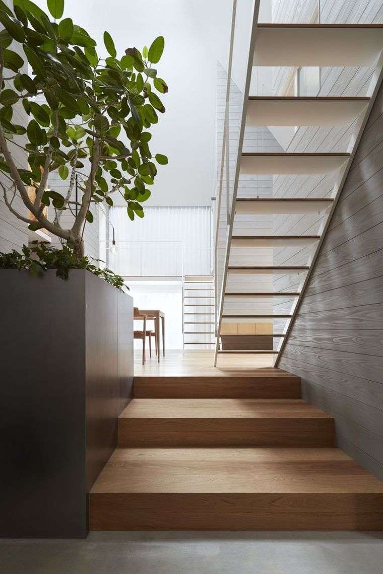 escalier intérieur contemporain design-moderne-idee 