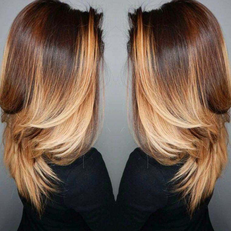 ombré hair cheveux long idee-coloration-reflets-degrade